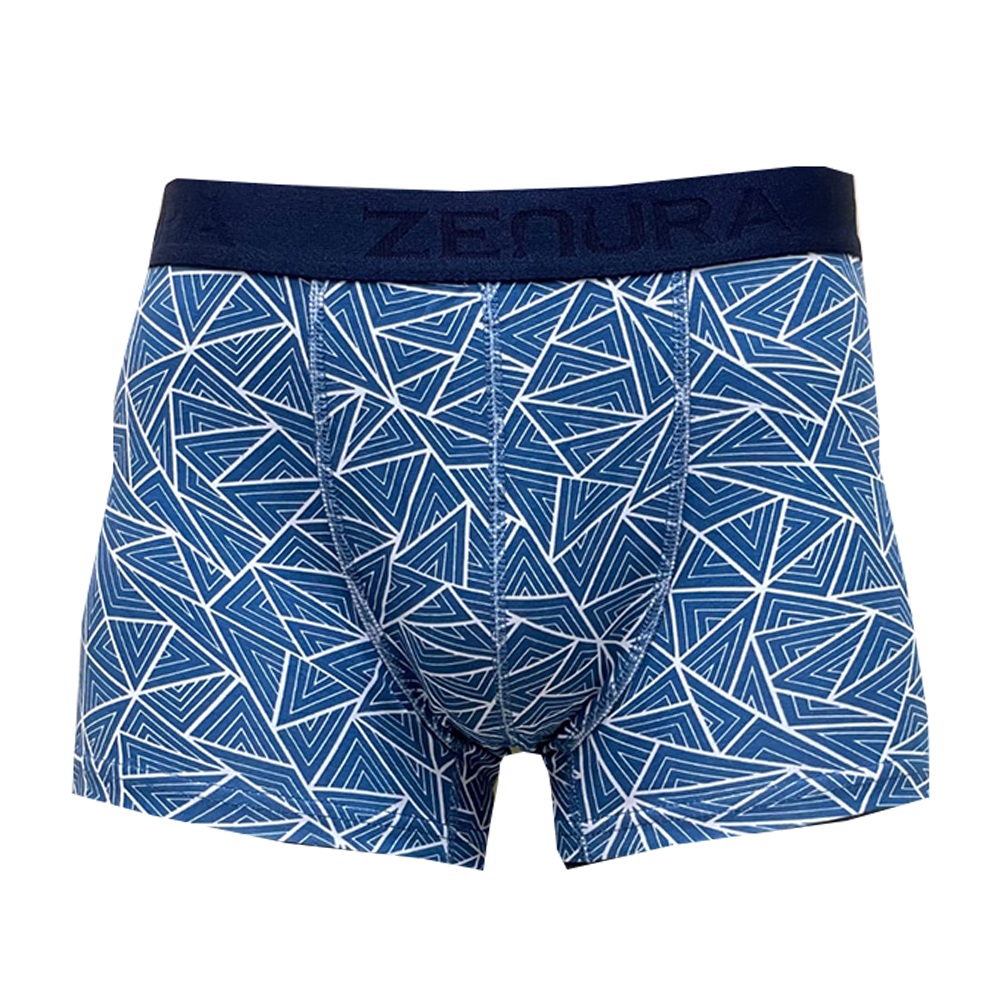 Zenura 2305 Erkek Desenli Boxer - Karışık Renk - L