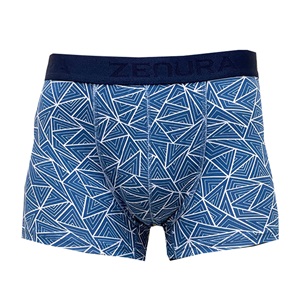 Zenura 2305 Erkek Desenli Boxer - Karışık Renk - L