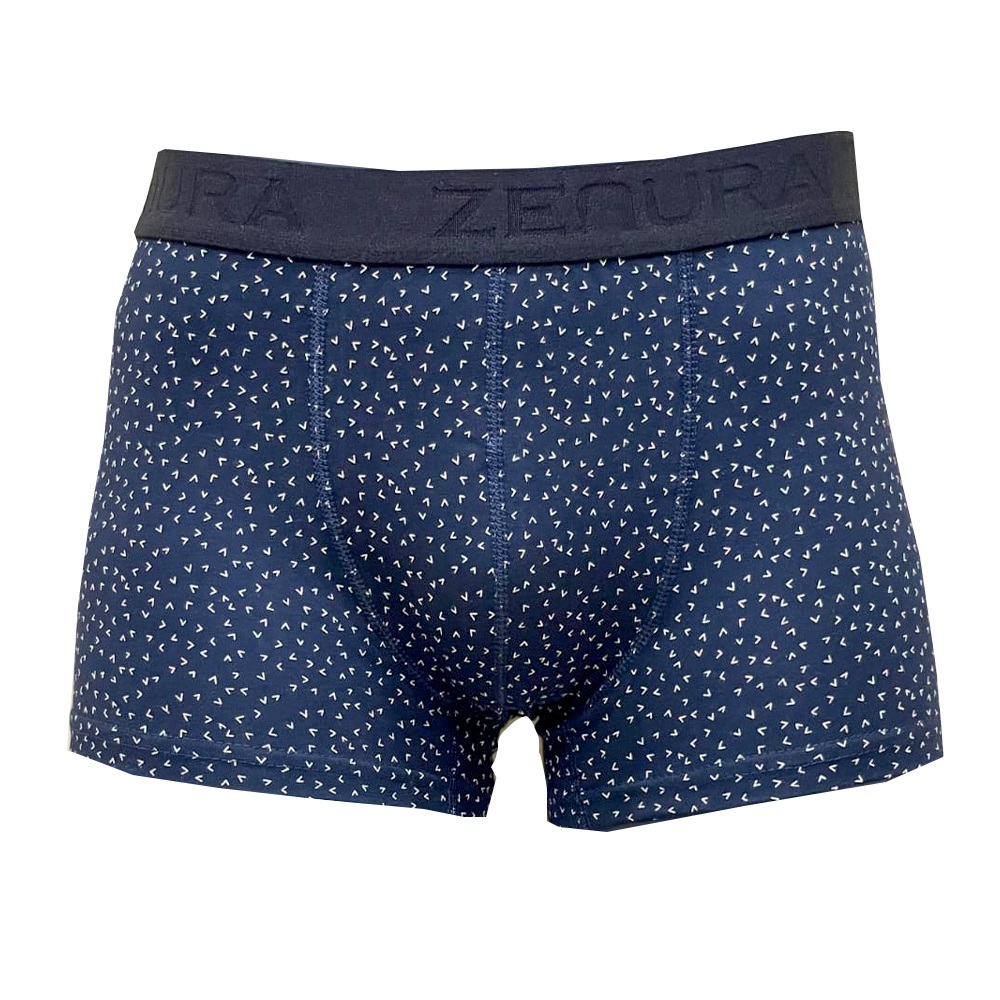 Zenura 2305 Erkek Desenli Boxer - Karışık Renk - L