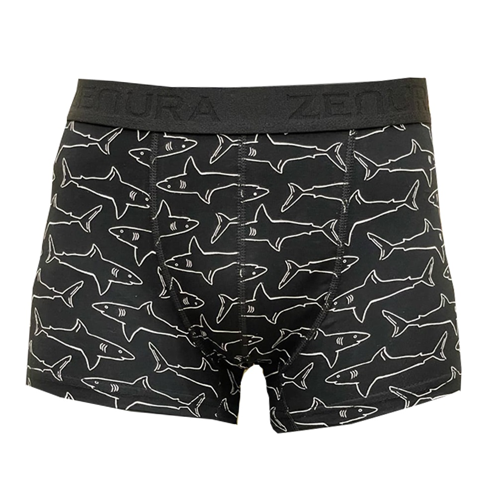 Zenura 2305 Erkek Desenli Boxer - Karışık Renk - L