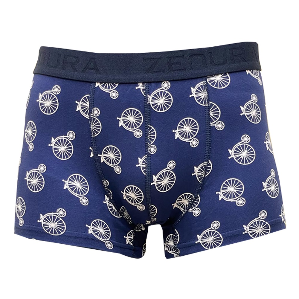 Zenura 2305 Erkek Desenli Boxer - Karışık Renk - L