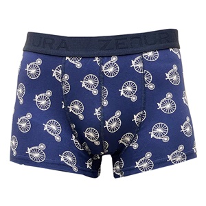 Zenura 2305 Erkek Desenli Boxer - Karışık Renk - L