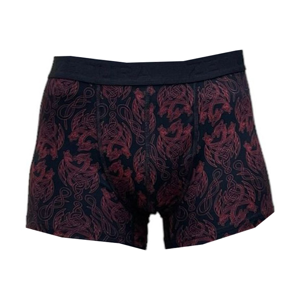 Zenura 2305 Erkek Desenli Boxer - Karışık Renk - L