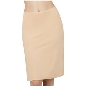 Özkan Tekstil 26992 Bayan Battal Viskon Orta Boy Jüpon 2XL-4XL - Beyaz - 3XL