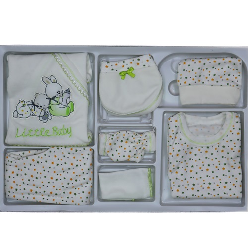 307 Uyuyan Ayılı 7 Parça Zıbın Seti 0-3 Ay