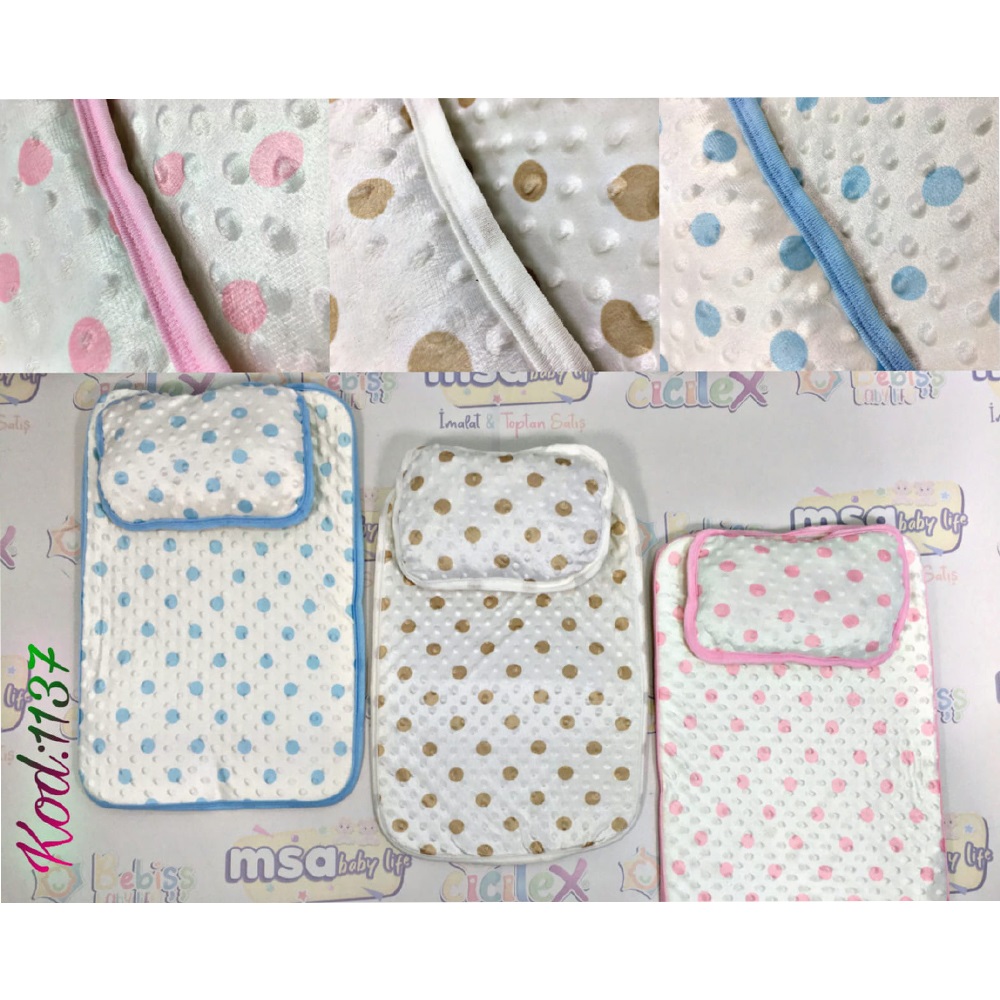 Bebişş 1137 Bebe Renkli Desenli Nohutlu Alt Açma 0-1 Yaş - Ekru - 0-1 YAŞ