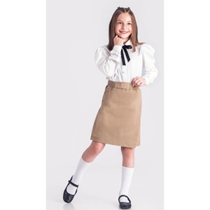 Egecan 8637 Kız Çocuk Okul Etekli Şort 6-10 Yaş - Siyah - 6-10 YAŞ