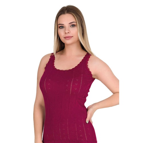 Berrak İç Giyim 8049 Bayan Atlet - Ekru - S