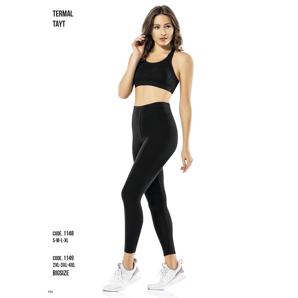 Dynamıc 1148 Bayan Termal Tayt - Siyah - S