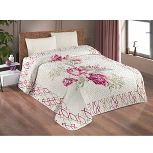 Mink Solana Çift Kişilik Welsoflu Battaniye 200x240 Cm - Karışık Renk - 200X240 CM