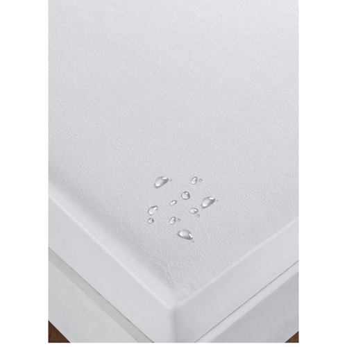 Moda Alez Sıvı Geçirmez Çift Kişilik Yatak Korucu Alez 160X200 Cm - Beyaz - 160X200 CM