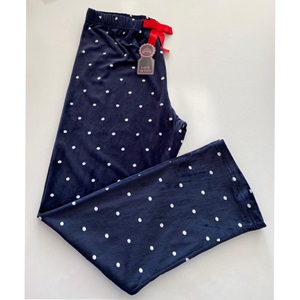 Maxpera 7013 Bayan Fransız Kadife Pijama Tek Alt M-2XL - Mor - M-L-XL-2XL