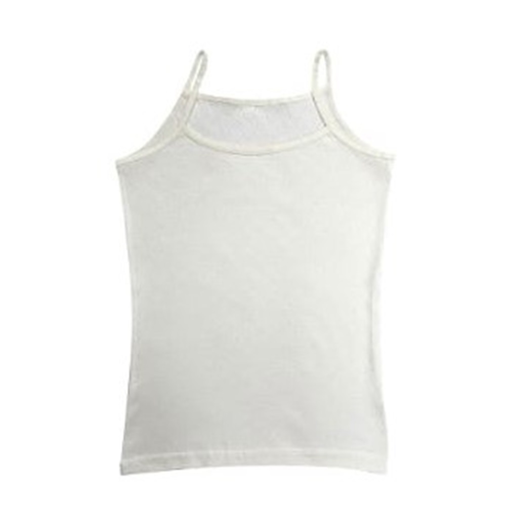 Kota 3427 Kız Çocuk Transferli Ribana İp Askılı Atlet - Karışık Renk - 3-4 YAŞ