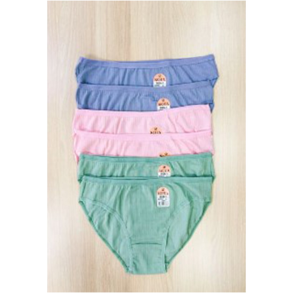 Kota 5026 Bayan Raporlu Ribana Bikini - P.İçi Karışık Renk - L