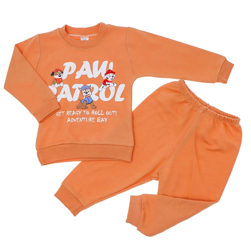 Karaca 400 Erkek Çocuk Penye Paw Patrol Baskılı Takım 2-4 Yaş - Sarı - 2-3-4 YAŞ