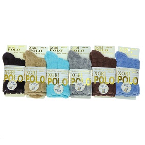 XGri Polo Ç-6 Çocuk Ters Havlu Soket Çorap - P.İçi Karışık Renk - 3-4 YAŞ