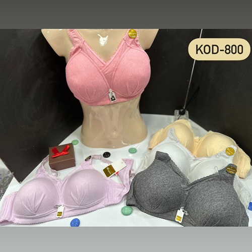 Clarapatra 800 Bayan Dolgusuz Sütyen 80-100 (6 lı) - Lila - 80-85-90-95-100