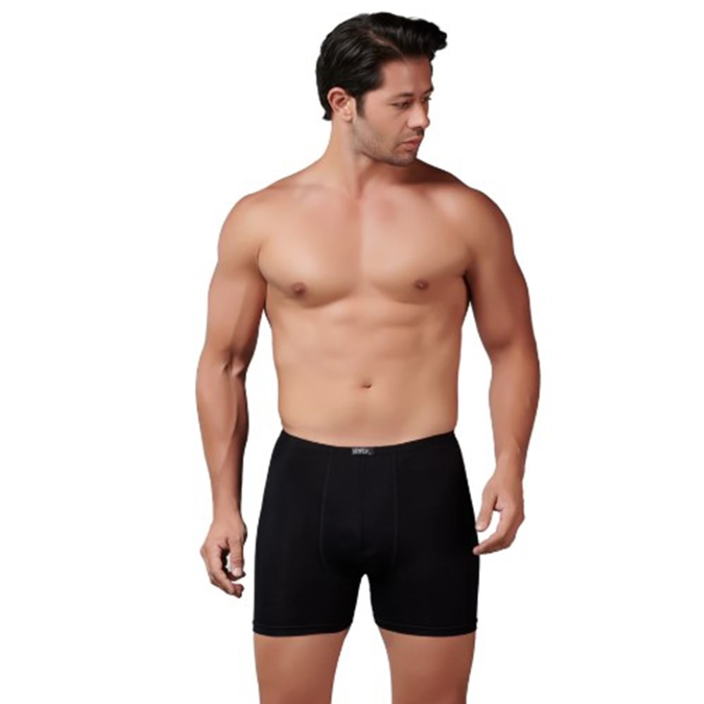 Gümüş 8007 Erkek Bambu İnce Bel Boxer - Bordo - M