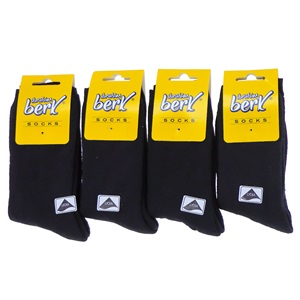 İbrahim Berk 3601 Bayan Desenli Havlu Soket Çorap - Karışık Renk - ASORTİ