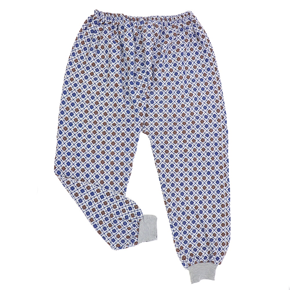 Sadık Gündüz Erkek Battal 2 İp Şardonlu Eros Pijama Tek Alt - Karışık Renk - BATTAL