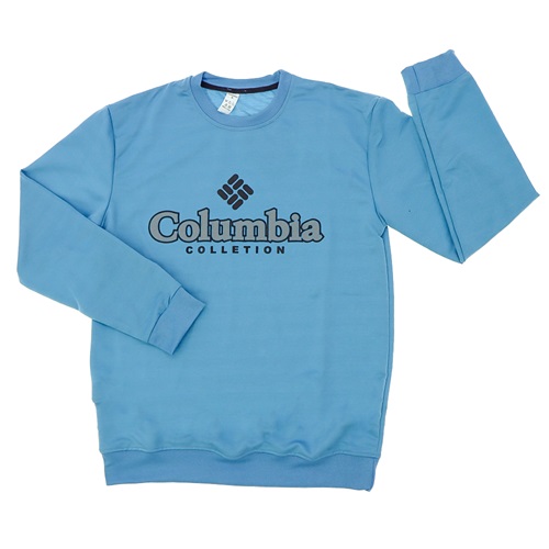 Lacoste 2020 Erkek 2 İp Columbia Baskılı Sıfır Yaka Sweat S-2XL - İndigo - S-M-L-XL-2XL