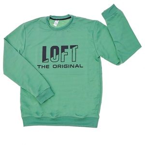 Lacoste 2020 Erkek 2 İp Loft Baskılı Sıfır Yaka Sweat S-2XL - Mavi - S-M-L-XL-2XL