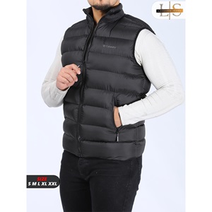 Özyıl Lıfe 6054 Erkek Columbia Nakışlı Jesica Yelek S-2XL - Siyah - S-M-L-XL-2XL