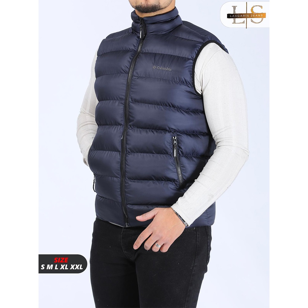 Özyıl Lıfe 6054 Erkek Columbia Nakışlı Jesica Yelek S-2XL - Siyah - S-M-L-XL-2XL