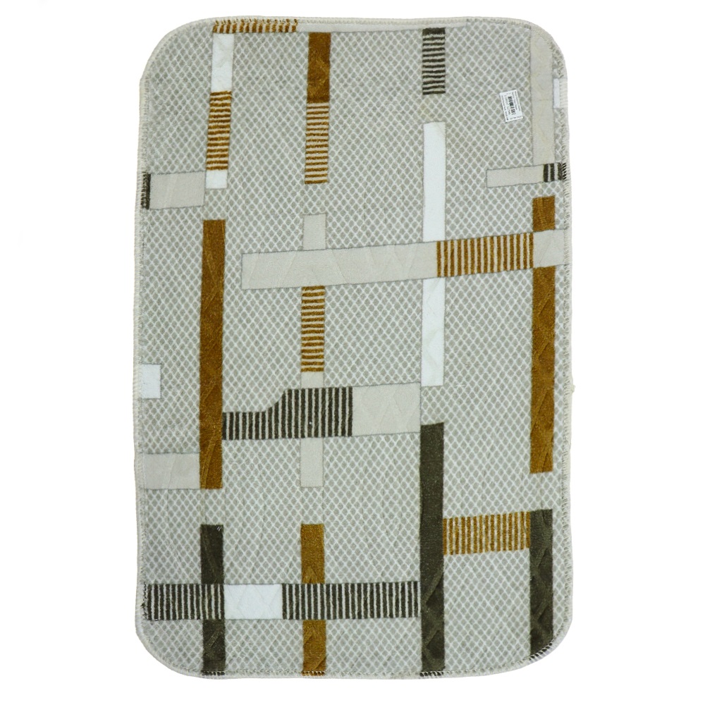 Nergiz Kabartma Desenli Kaymaz Taban Paspas 50X80 cm - Karışık Renk - 50X80 CM