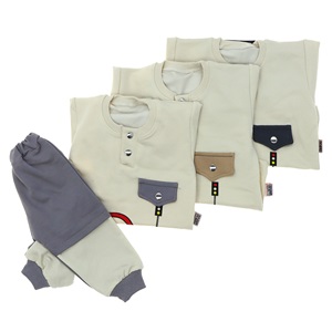 MY Oktay 2277 Erkek Bebe Araba Baskılı Takım 3-24 Ay - Bej - 3-24 AY