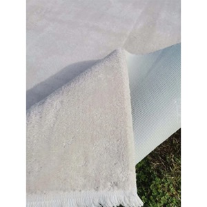 Berroni İrşad Peluş Saçaklı Yolluk 80X150 Cm - A.Gri - 80X150 CM