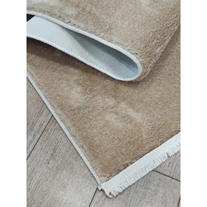 Berroni İrşad Peluş Saçaklı Yolluk 80X150 Cm - A.Gri - 80X150 CM