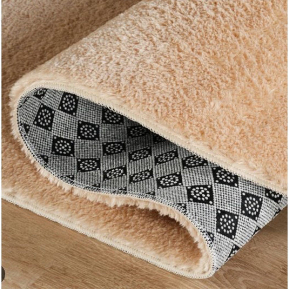 Berroni İrşad Peluş Saçaklı Yolluk 80X120 Cm - Karışık Renk - 80X120 CM