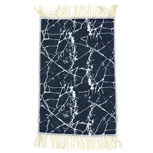 Banyolin Dijital Velvet Kadife Saçaklı Paspas 40X60 Cm- Karışık Renk - 40X60 CM