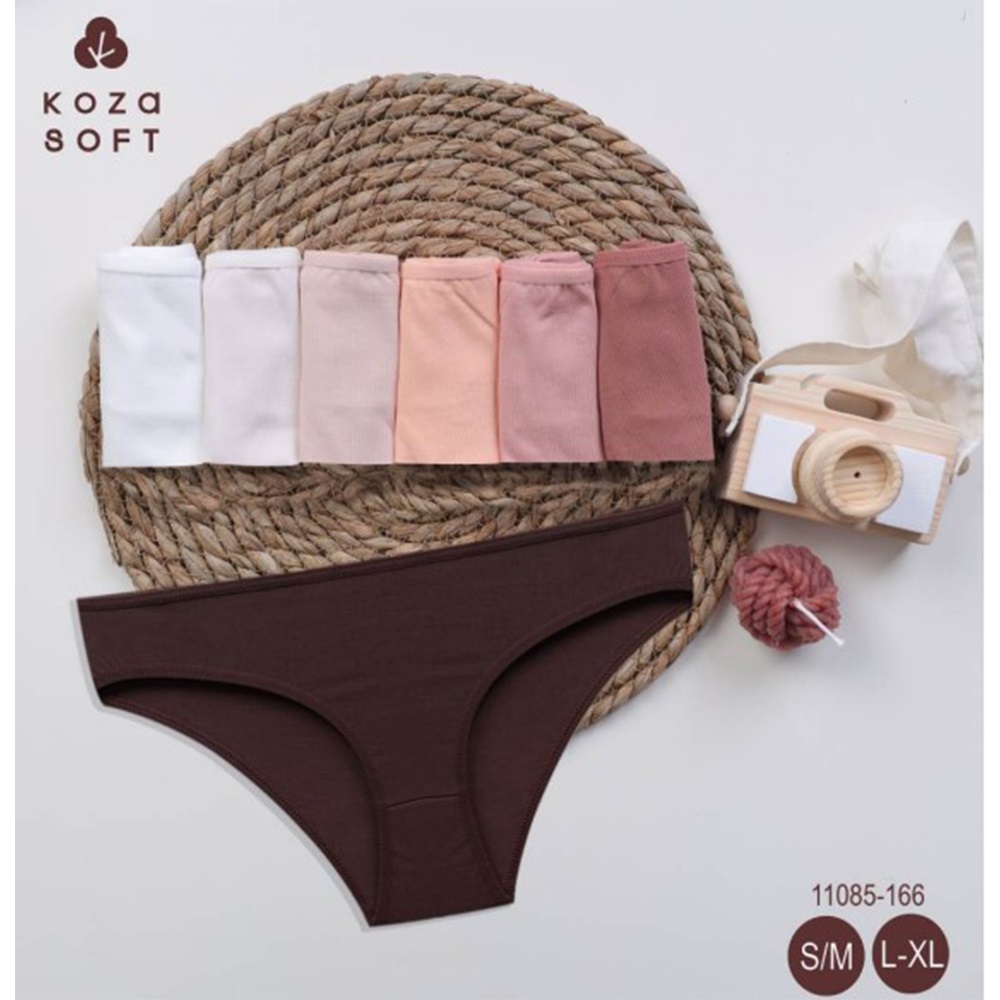 Koza 11085-166 Bayan 7 li Slip Bikini