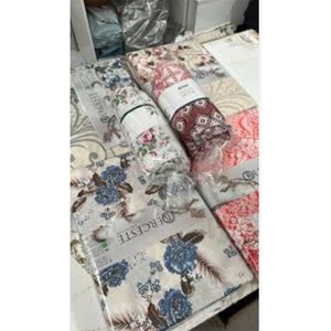 Berceste Tek Kişilik Desenli Nevresim Takımı 160x240X 50X70 Cm - Karışık Renk - 160X240 CM