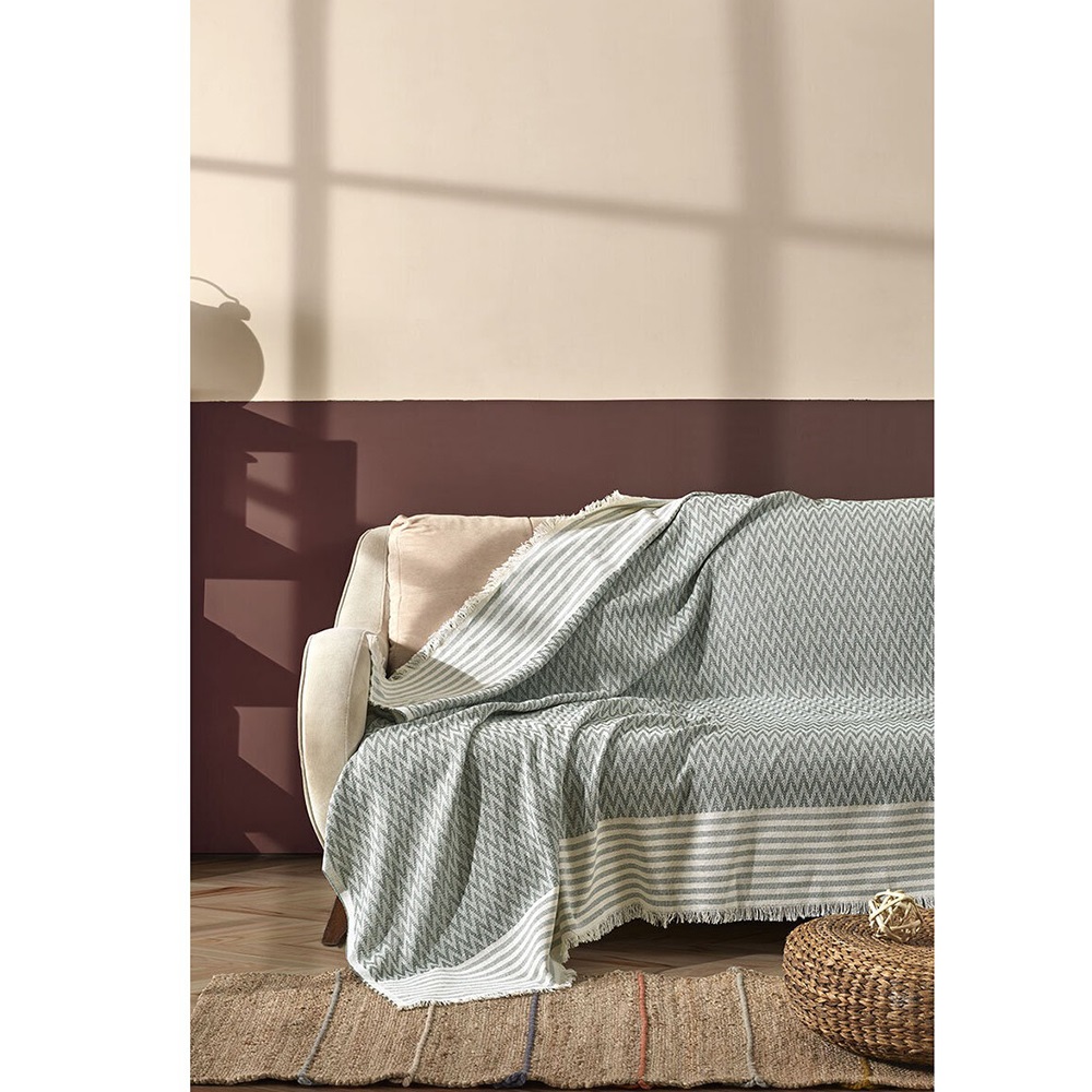 Karya Cotton Desenli Koltuk Kanepe Örtüsü 170x210 Cm(6 Lı) - Karışık Renk - 170X210 CM