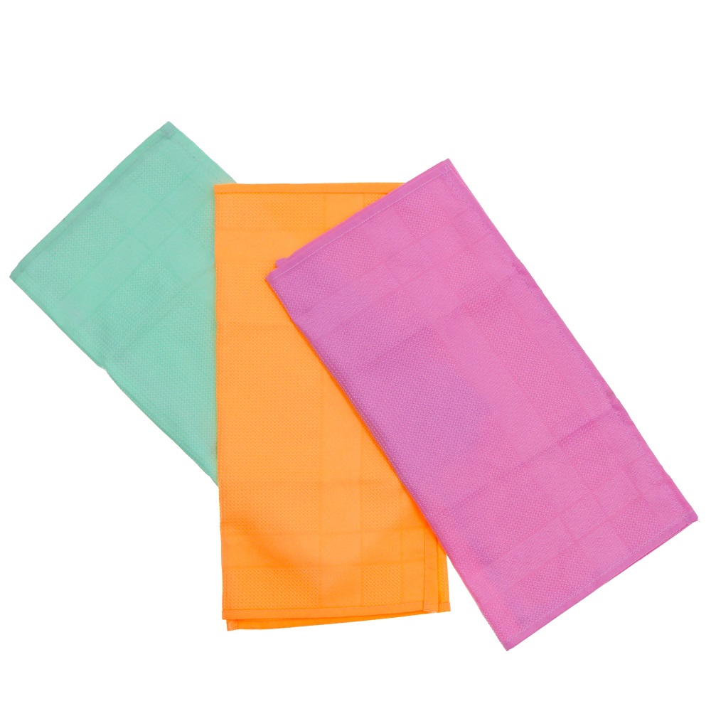 Microll 3 Lü Sihirli Temizlik Bezi 40x60 Cm - Karışık Renk - 40X60 CM