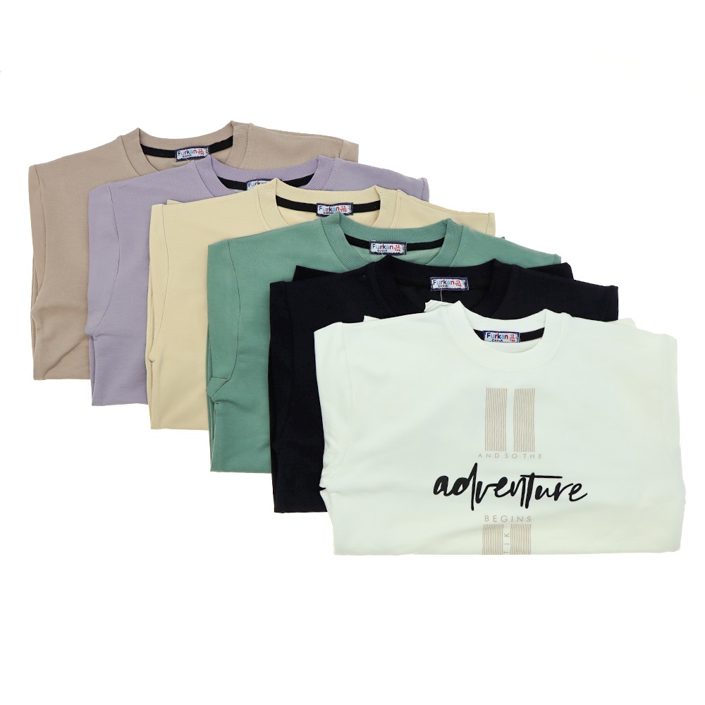 Furkan 8019 Erkek Çocuk Adventure Baskılı 2 İp Yakalı Sweat 9-12 Yaş - Ekru - 9-12 YAŞ