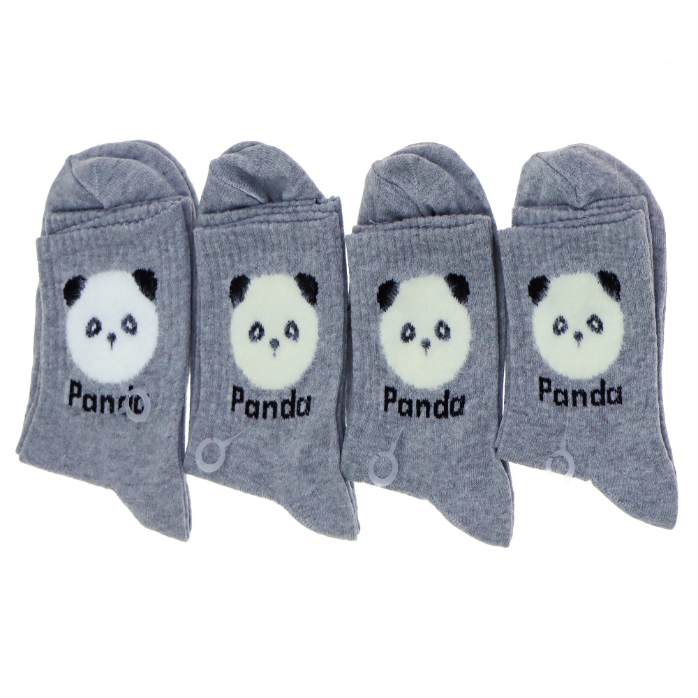 Arın Bayan Penye Desenli Sakallı Kolej Çorap - Siyah - PAKET İÇİ TEK RENK