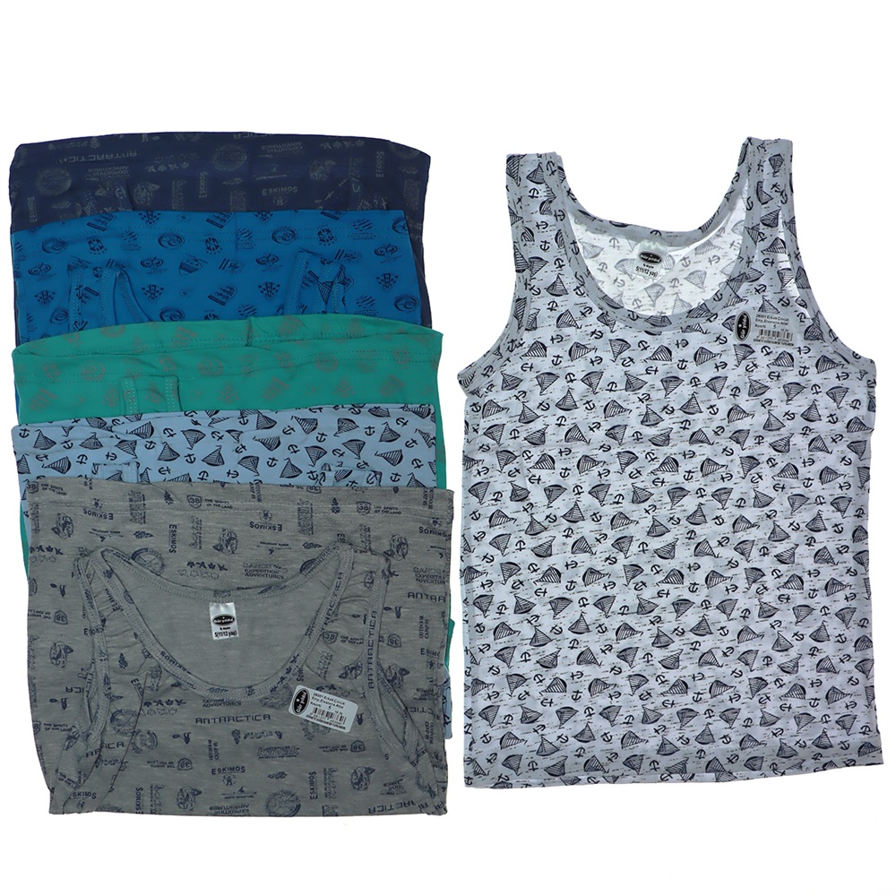 Güryıldız 28001 Erkek Çocuk Empirme Elastane Atlet - Karışık Renk - 5