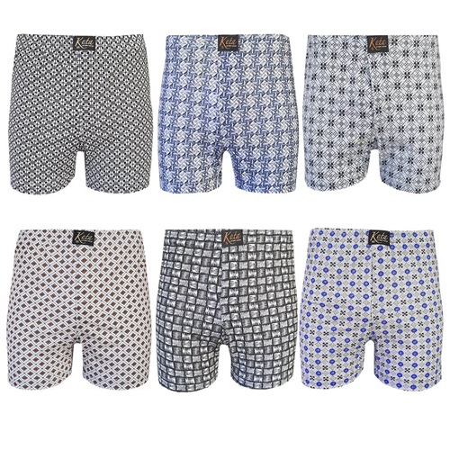 Kota 1004 Erkek Empirme Baskılı Boxer - Karışık Renk