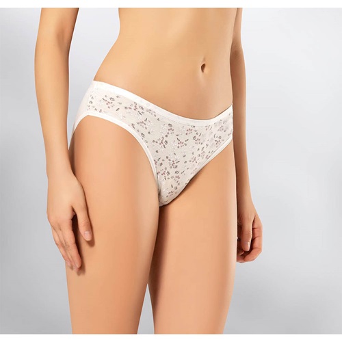 Kota 5005 Bayan Desenli Bikini M - Gri Desenli