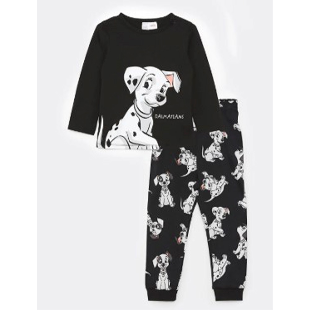Süpermini 5547 Erkek Bebe Dalmaçyalı Köpek Baskılı Takım 6-12 Ay