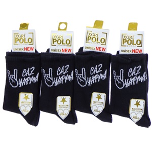 XGri Polo B-92 Bayan Likralı Yıkamalı Kokulu Kolej Çorap - Beyaz - PAKET İÇİ TEK RENK