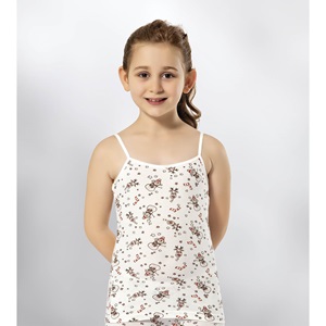 Kota 3405 Kız Çocuk Baskılı İp Askı Atlet(12 Li)