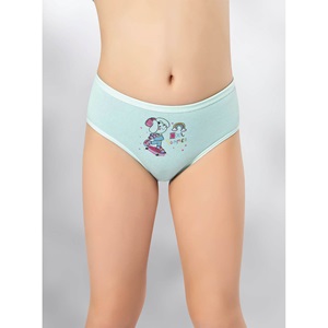 Kota 3410 Kız Çocuk Parça Baskılı Bikini Külot - Karışık Renk - 3-4 YAŞ