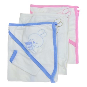 Bebaylin 20111 Bebe Sevimli Ayıcık Nakışlı Şapkalı Keseli Havlu 0-1 Yaş - Ekru - 0-1 YAŞ