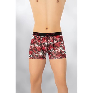 Kota 1015 Erkek Baskılı Boxer Baksır - Karışık Renk - M