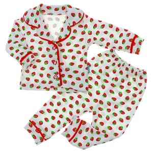 Ceylan Bebe 0003 Bebe Baskılı İnterlok Biyeli Pijama Takımı 6-18 Ay - Kahverengi